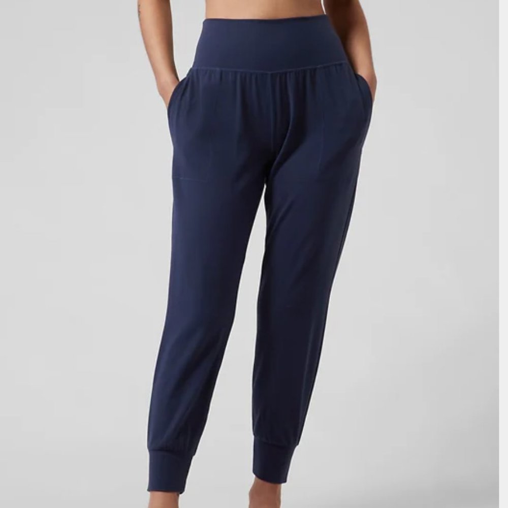 Athleta Salutation Jogger Navy Medium